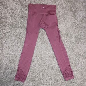 Gymshark Energy Seamless Dusty Pink Leggings